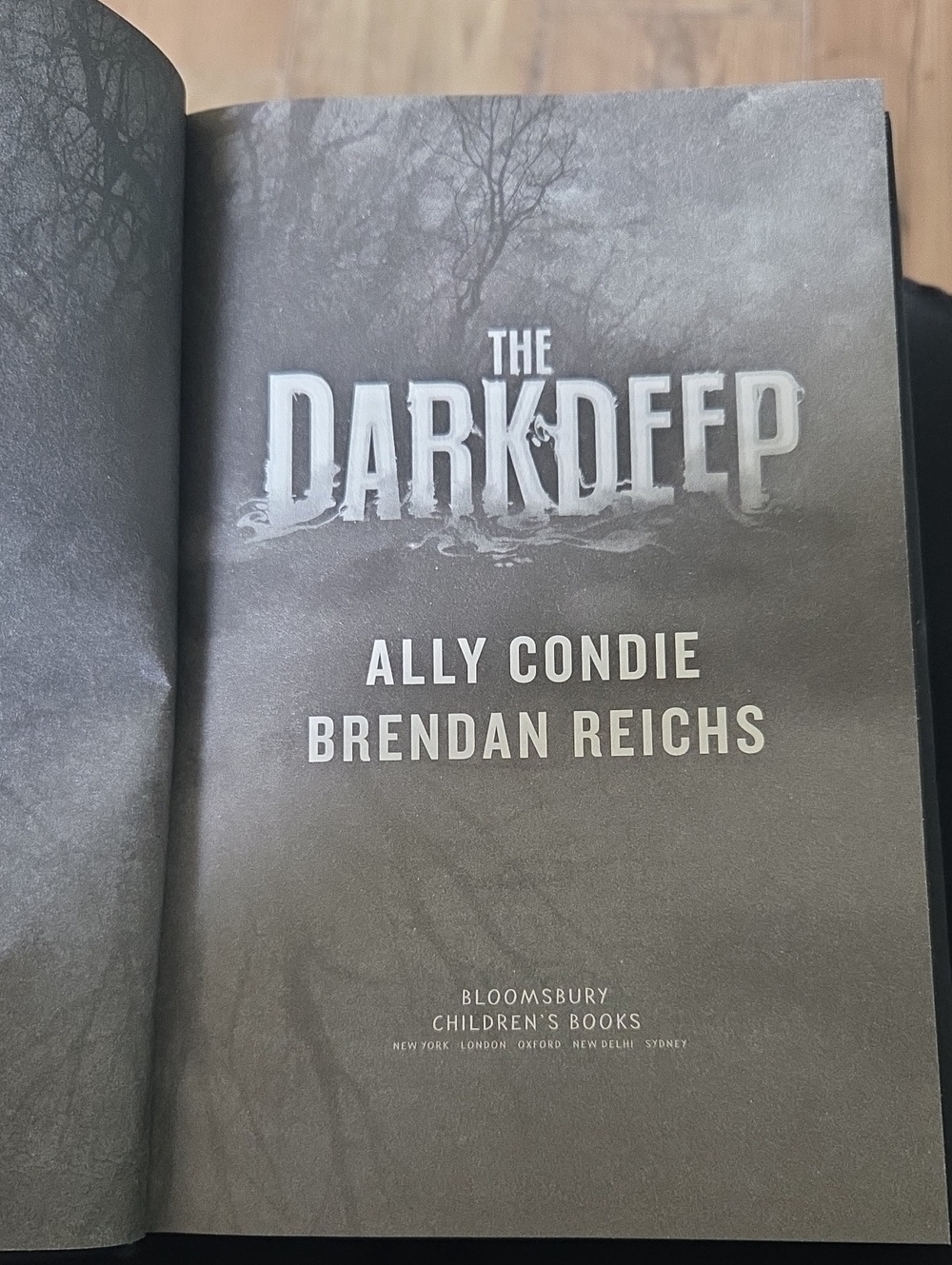 Ally Condie Brendan Reichs | The Dark Deep Hardcover Book